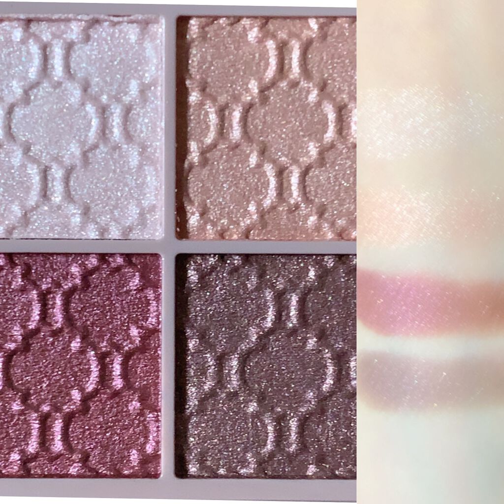 グロッシーリッチ アイズ N/Visée/アイシャドウパレットを使ったクチコミ(2枚目)