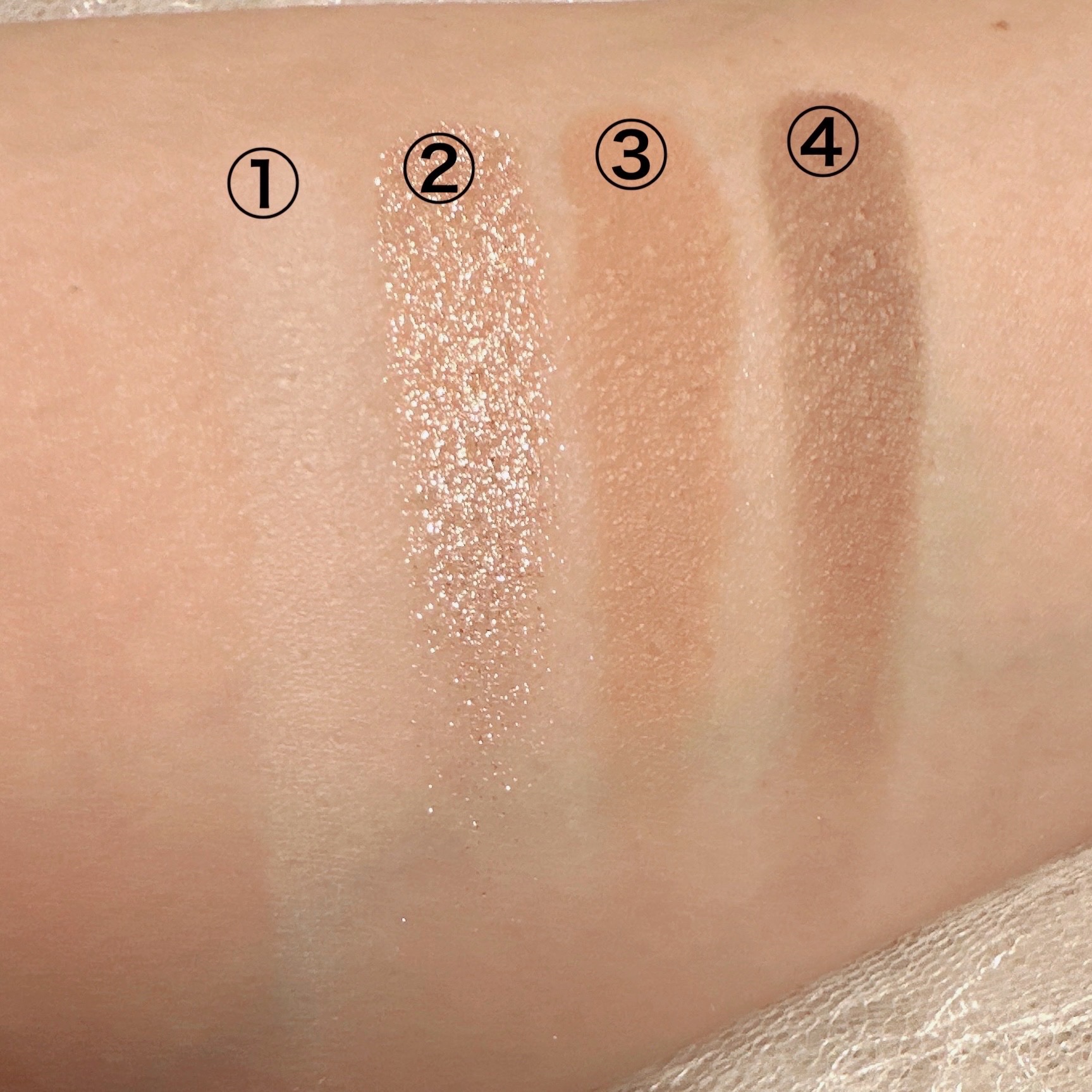 NEW NUDE スキンカラーパレット/Joocyee/アイシャドウパレットを使ったクチコミ（3枚目）