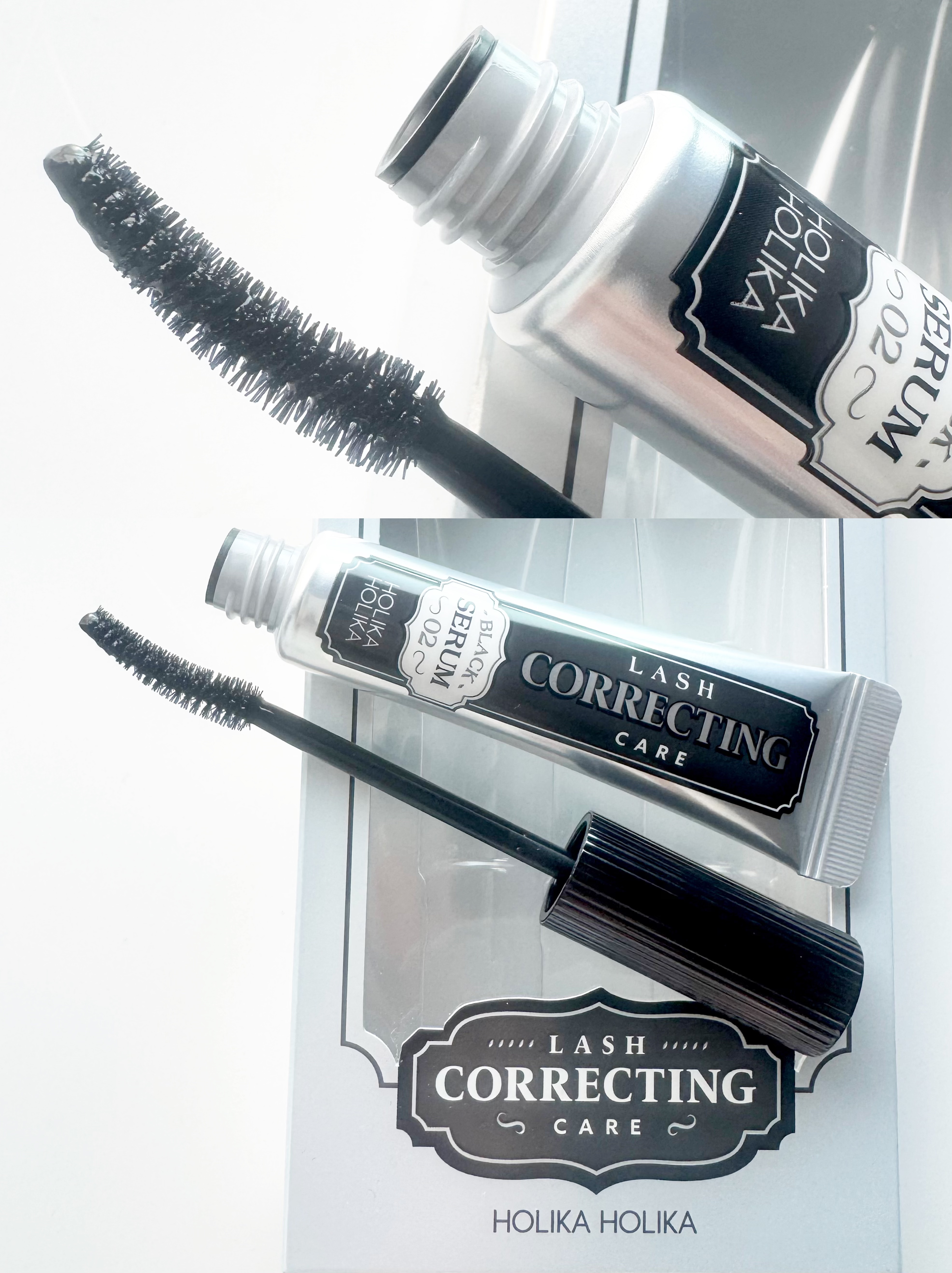 ラッシュコレクティングケア ブラックセラム/HOLIKA HOLIKA/マスカラを使ったクチコミ（3枚目）