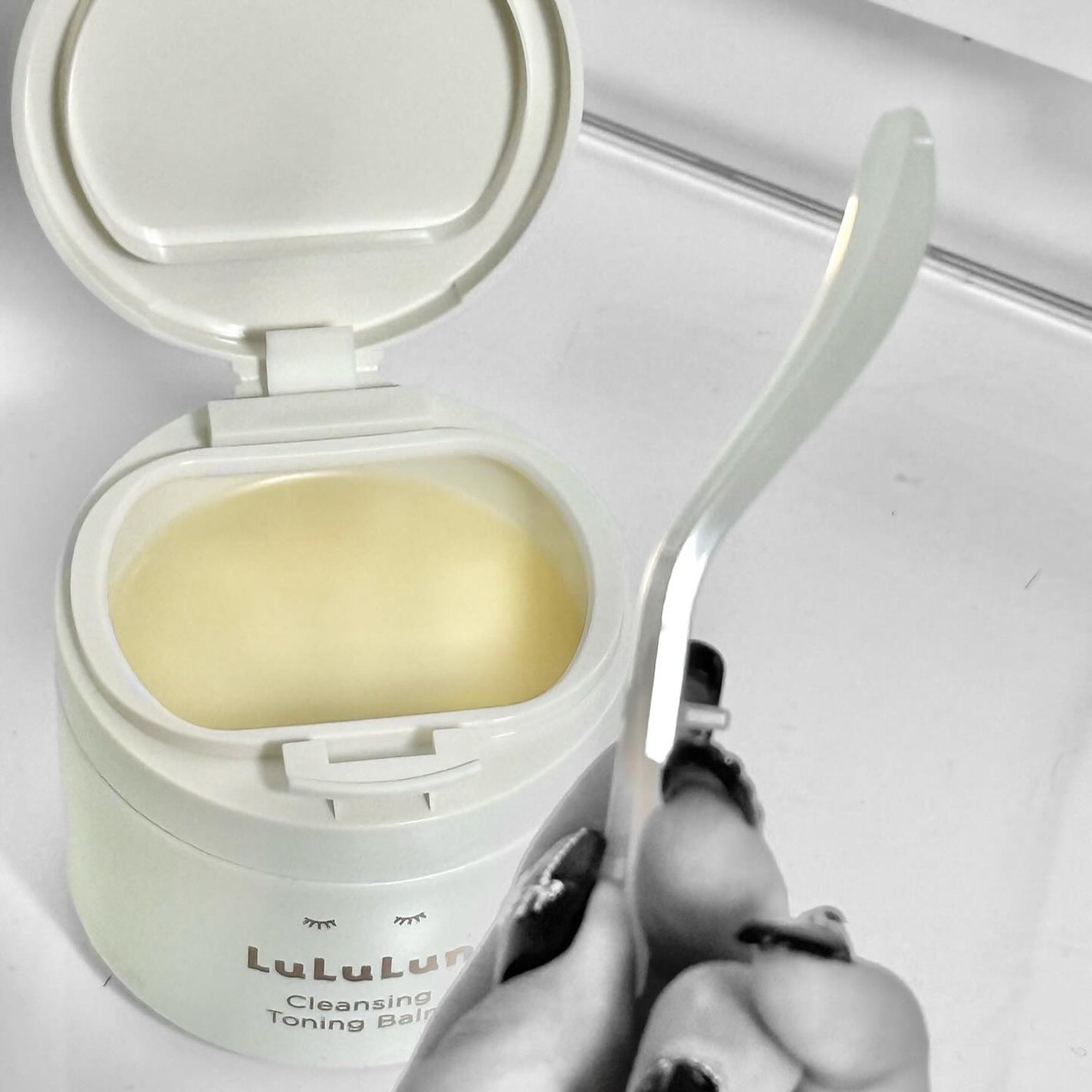 ルルルンクレンジング トーニングバーム HYDRATE WHITE/ルルルン/クレンジングバームを使ったクチコミ(2枚目)