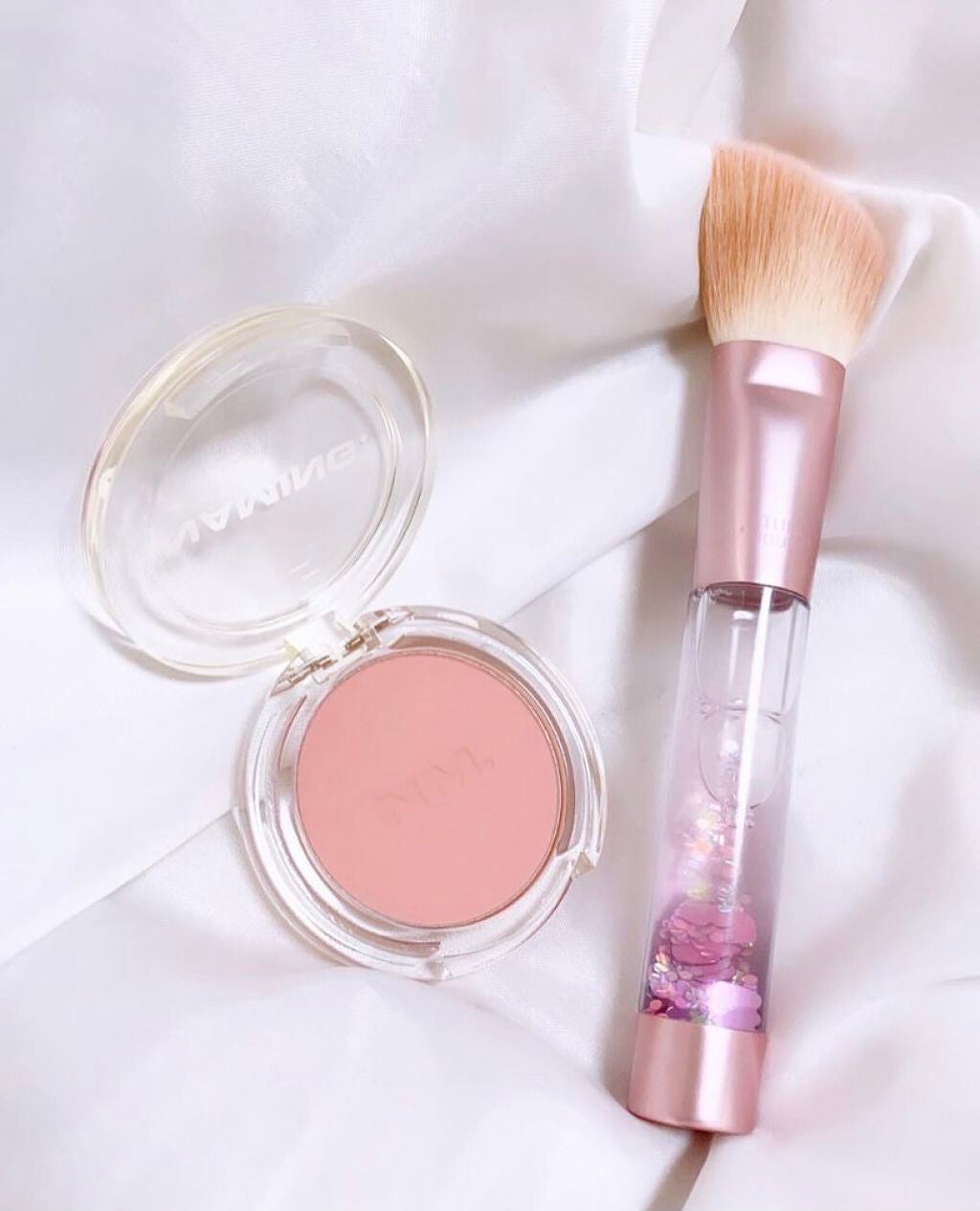 ネーミング フラッフィーパウダーブラッシュ/NAMING./パウダーチークを使ったクチコミ(2枚目)