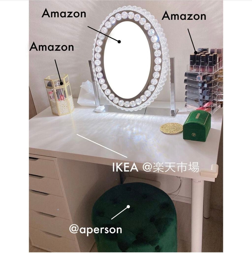 コスメ収納/DAISO/その他化粧小物を使ったクチコミ(2枚目)