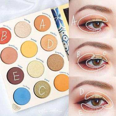 Limoncello Eyeshadow Palette/ColourPop/アイシャドウパレットを使ったクチコミ（3枚目）