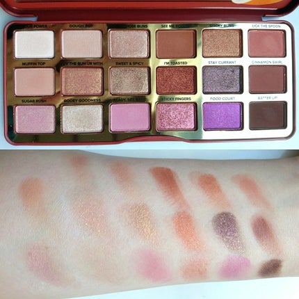 シナモン スワール アイシャドウ パレット/Too Faced/アイシャドウパレットを使ったクチコミ(5枚目)