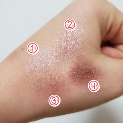 スキニーリッチシャドウ/excel/アイシャドウパレットを使ったクチコミ(3枚目)