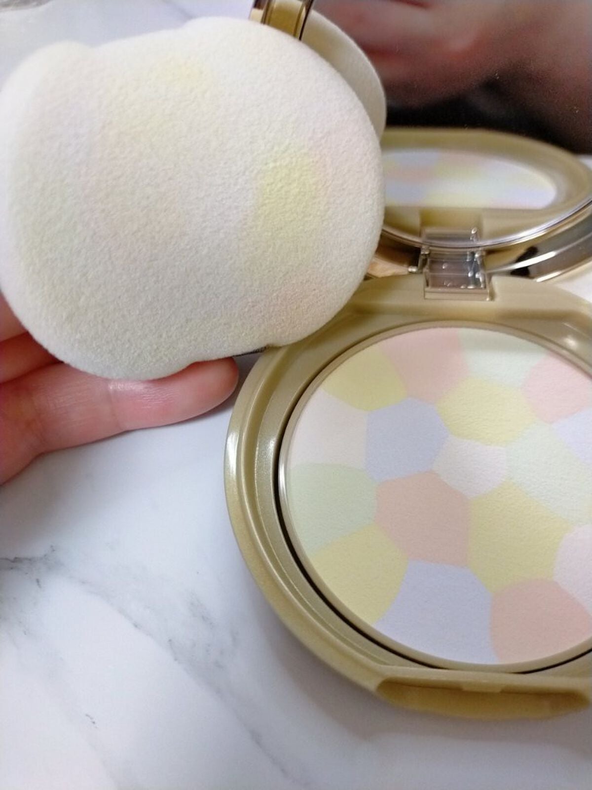 マシュマロフィニッシュパウダー ~Abloom~/キャンメイク/プレストパウダーを使ったクチコミ(6枚目)