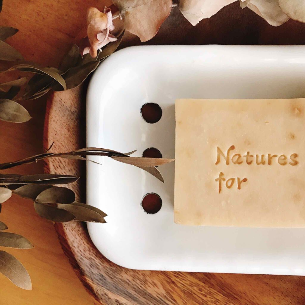 ハーバルクリアソープ/Natures for/洗顔石鹸を使ったクチコミ(2枚目)