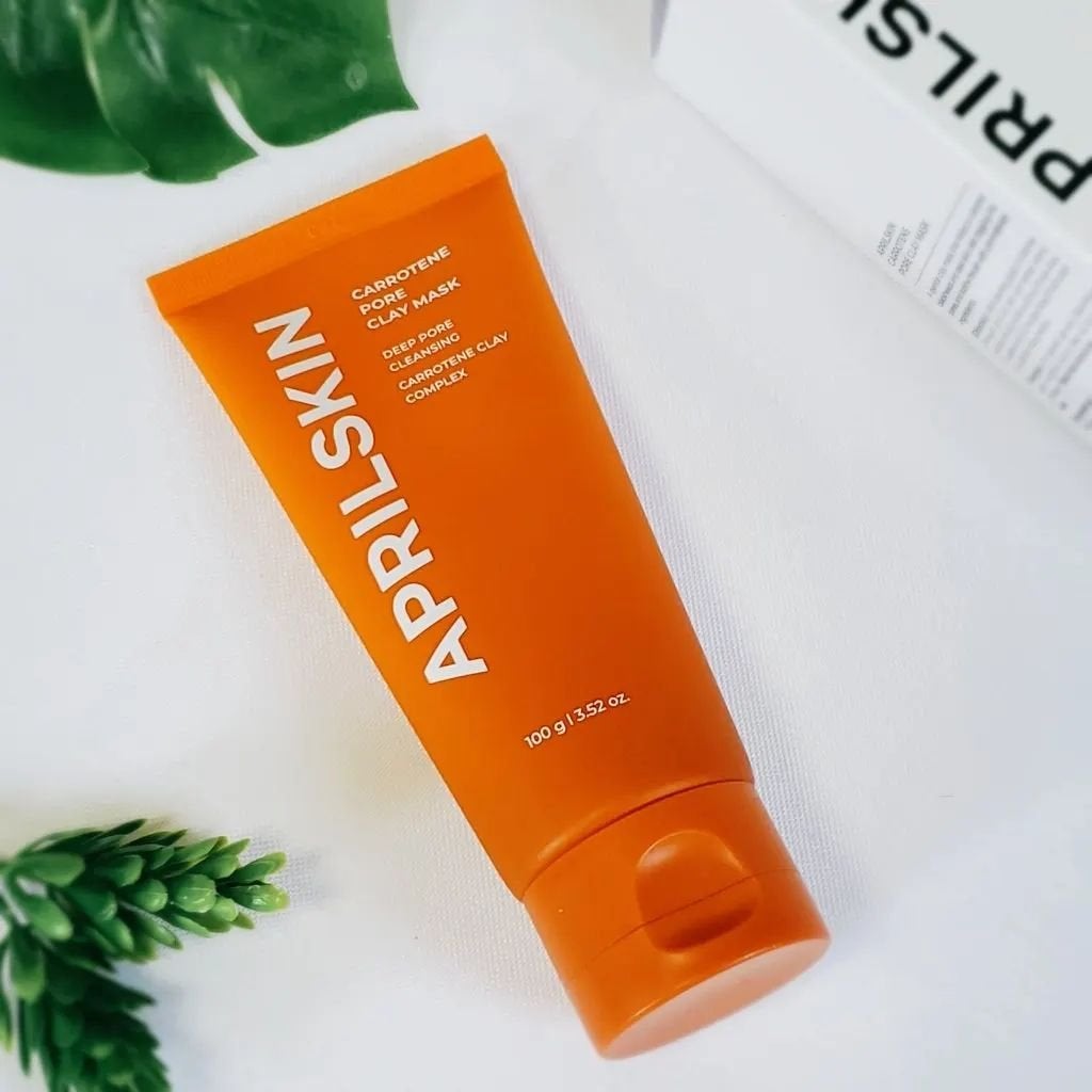 カロテン毛穴レスクレイパック/APRILSKIN/洗い流すパック・マスクを使ったクチコミ(1枚目)