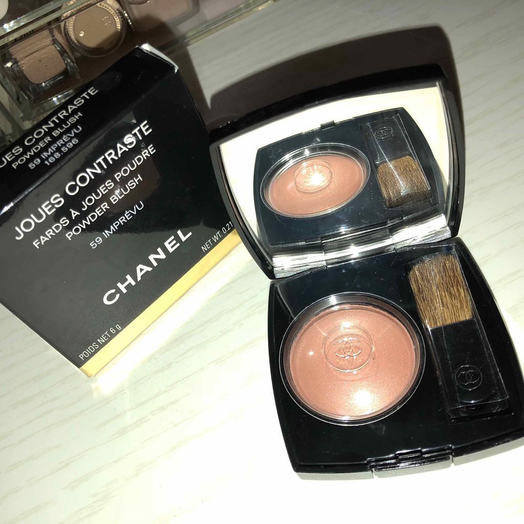 ジュ コントゥラスト/CHANEL/パウダーチークを使ったクチコミ（1枚目）