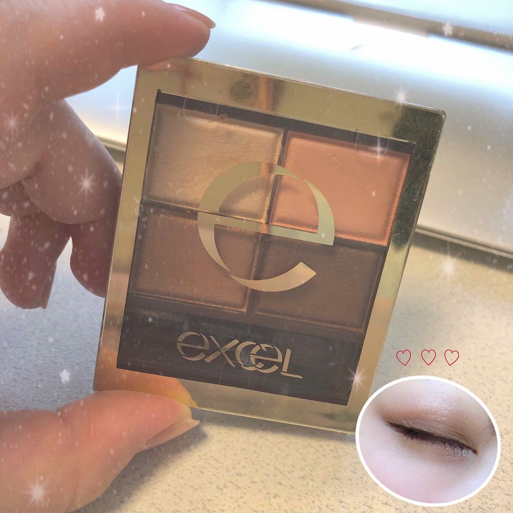 スキニーリッチシャドウ/excel/アイシャドウパレットを使ったクチコミ(1枚目)