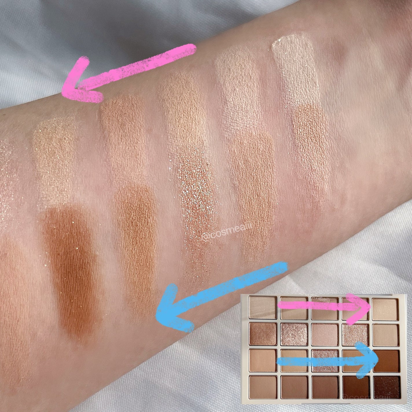 ムードシャドウパレット/dasique/アイシャドウパレットを使ったクチコミ(5枚目)