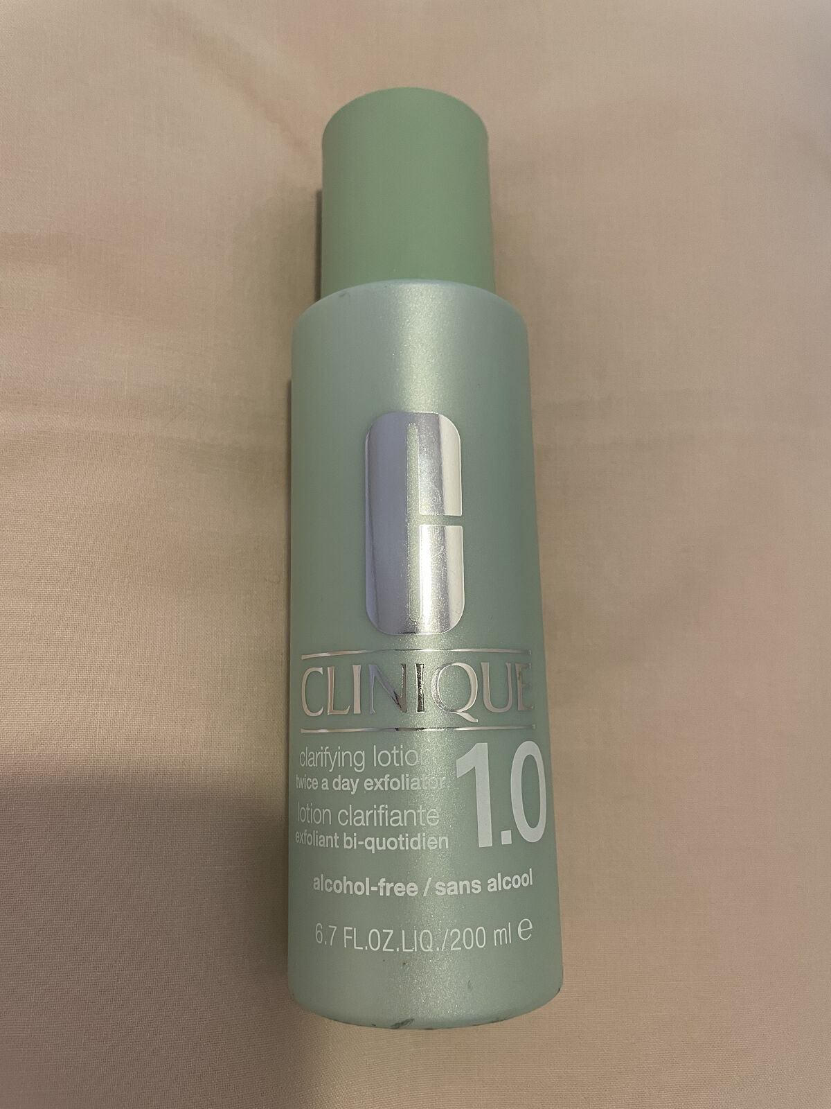 クラリファイング ローション 1/CLINIQUE/拭き取り化粧水を使ったクチコミ（1枚目）