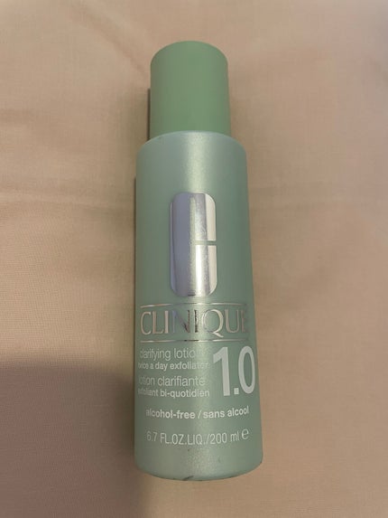 クラリファイング ローション 1/CLINIQUE/拭き取り化粧水を使ったクチコミ(1枚目)