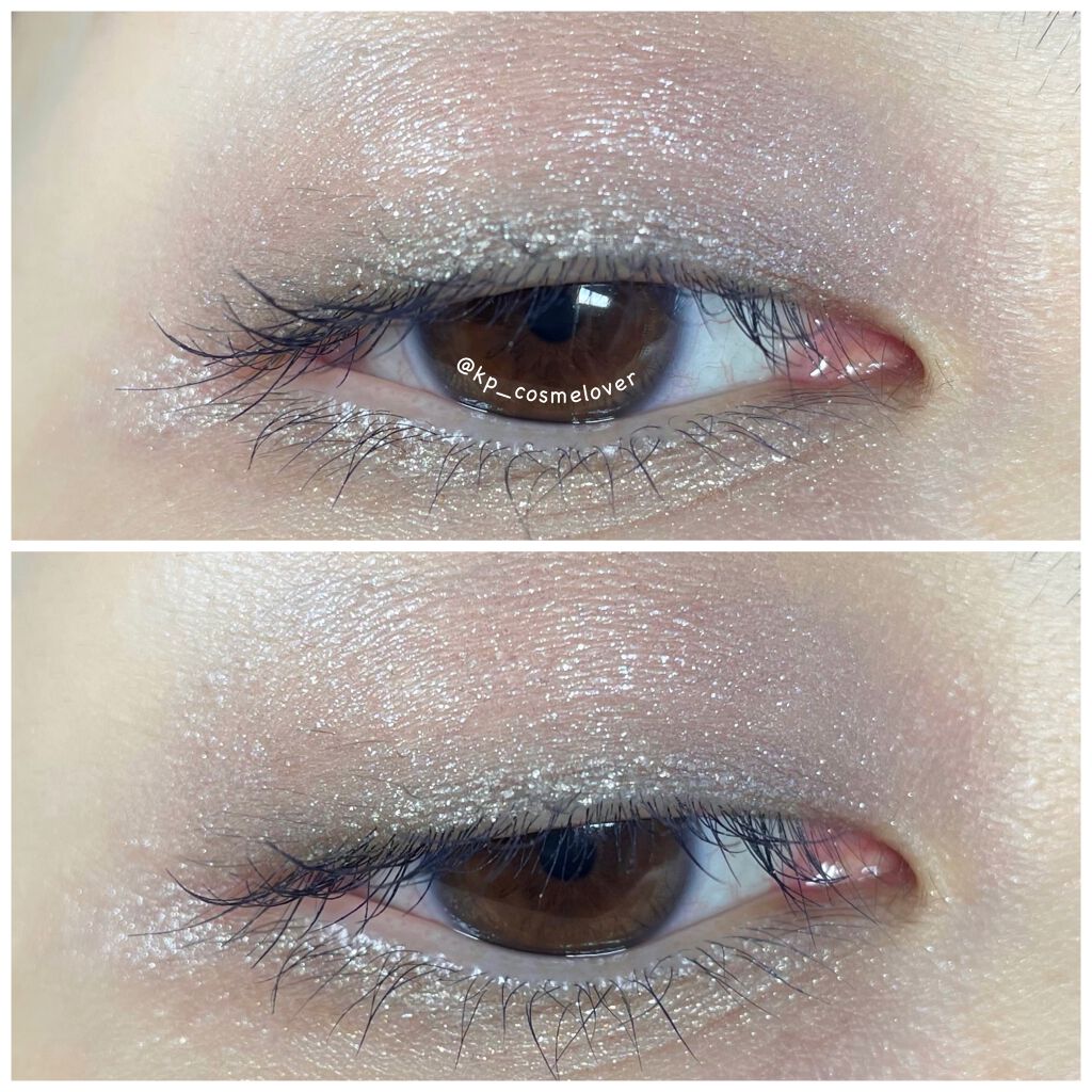 コントロールカラーライナー foggymoon gold(WEB限定)/WHOMEE/ペンシルアイライナーを使ったクチコミ（3枚目）