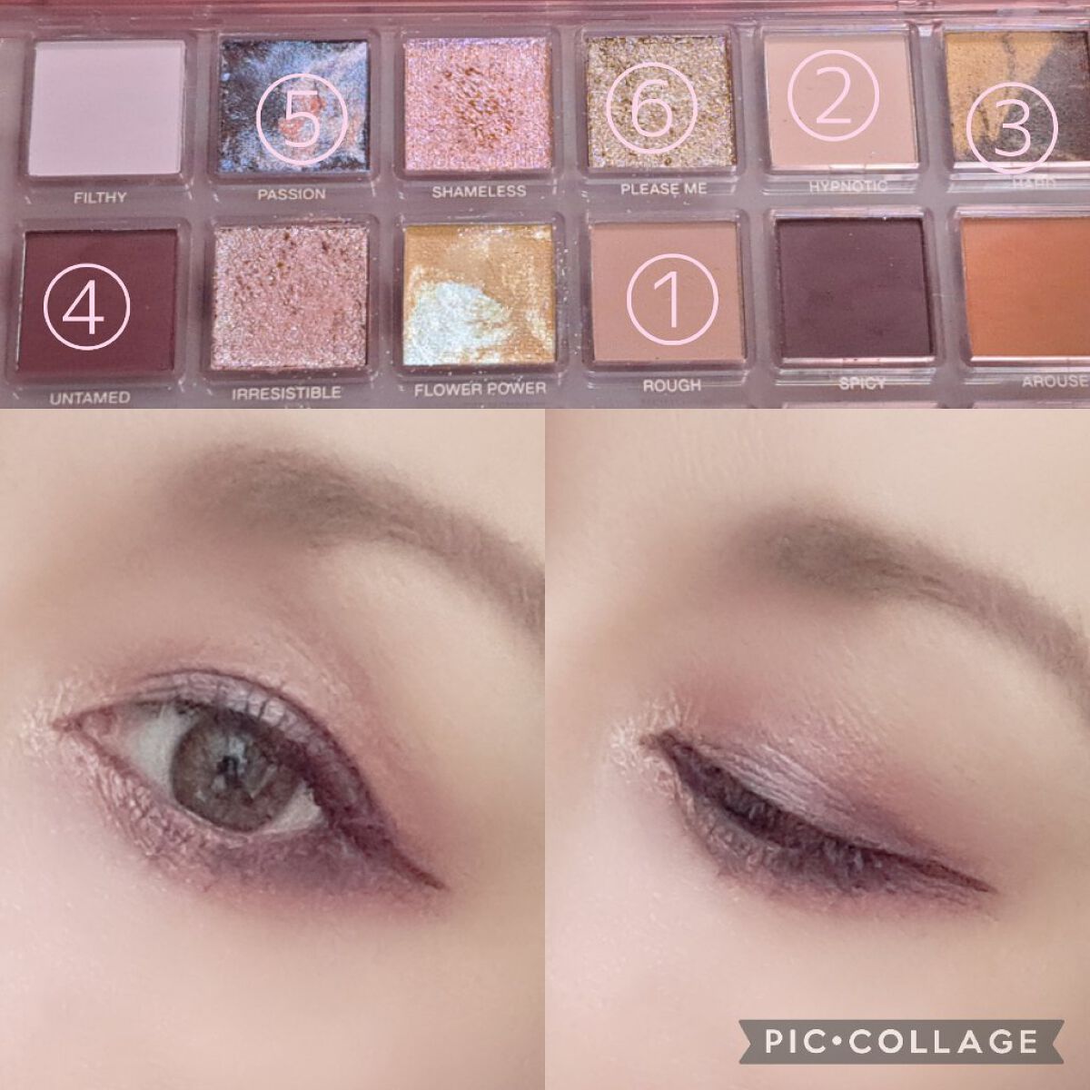 NAUGHTY NUDE/Huda Beauty/アイシャドウパレットを使ったクチコミ（3枚目）