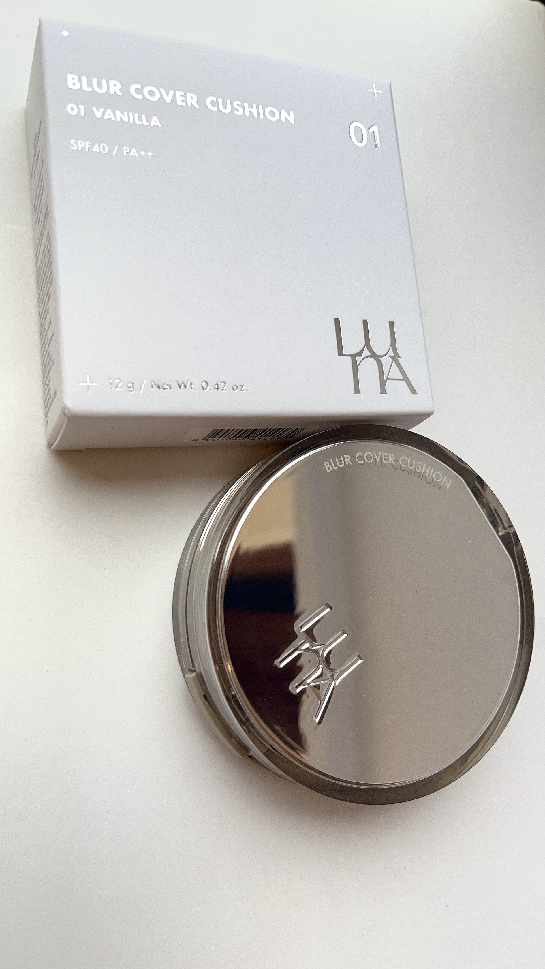 ブラーカバークッション/LUNA/クッションファンデーションを使ったクチコミ（1枚目）