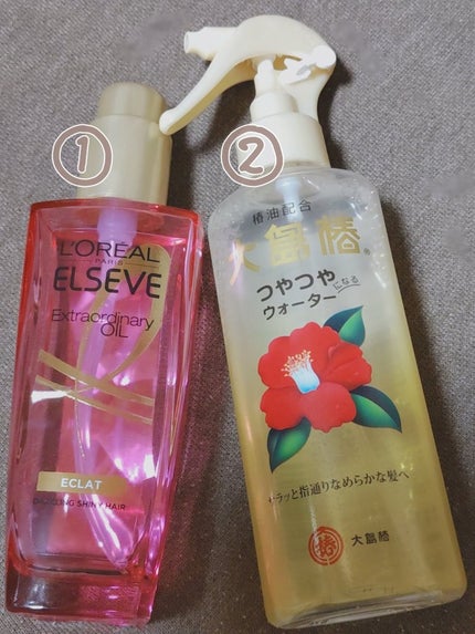 ヘアウォーター/大島椿/プレスタイリング・寝ぐせ直しを使ったクチコミ(2枚目)