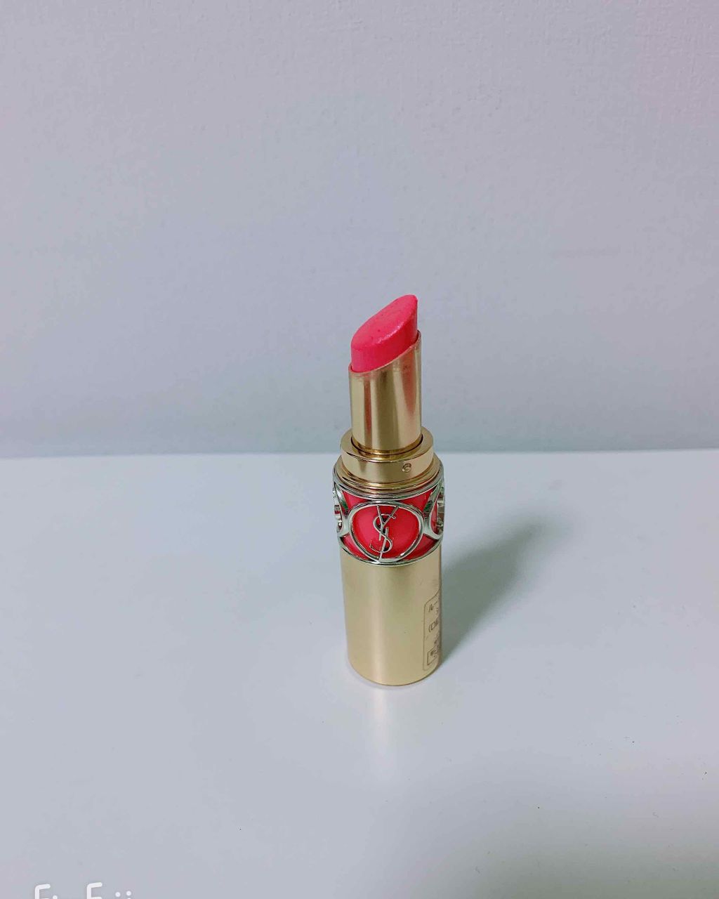 ルージュ ヴォリュプテ シャイン/YVES SAINT LAURENT BEAUTE/口紅を使ったクチコミ(1枚目)