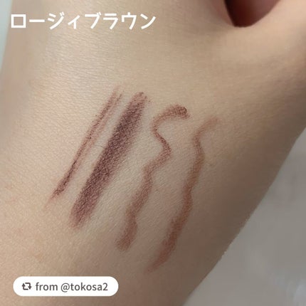 クリームフィットペンシル<アイライナー>/ラブ・ライナー/ペンシルアイライナーを使ったクチコミ(3枚目)