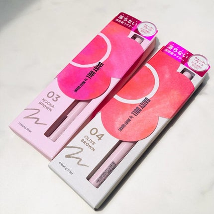 デイジードール クリーミーライナー/DAISY DOLL by MARY QUANT/ペンシルアイライナーを使ったクチコミ(5枚目)