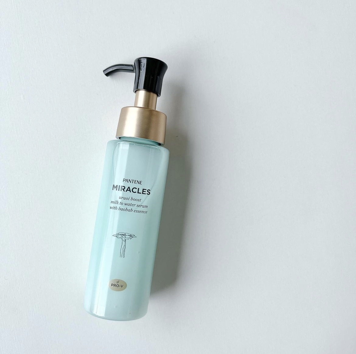 ミラクルズ うるおいブーストミルクウォーターセラム/パンテーン/アウトバストリートメントを使ったクチコミ（1枚目）