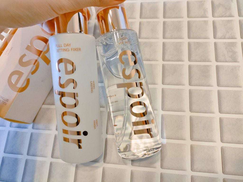 フルデー セッティングフィクサー/グローフィックスミスト/espoir/フィックスミストを使ったクチコミ(3枚目)