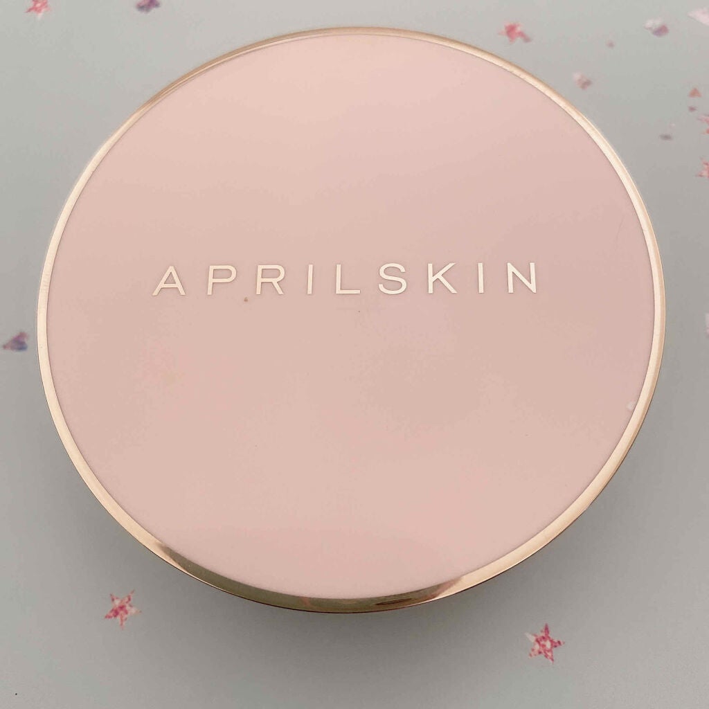 エイプリルスキン パーフェクトマジックカバーフィットクッション/APRILSKIN/クッションファンデーションを使ったクチコミ(1枚目)
