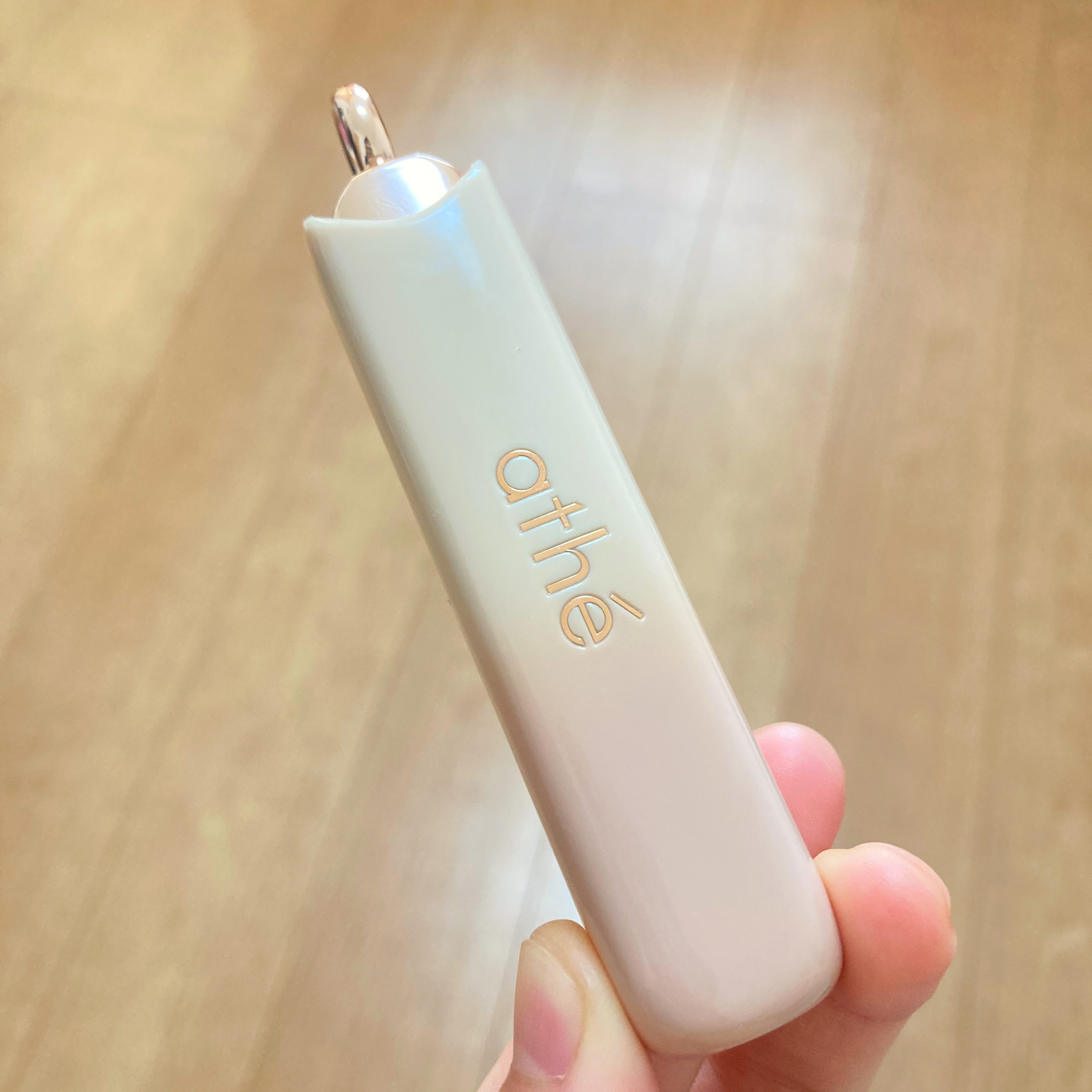 オーセンティック リップ グローイ バーム/athé/口紅を使ったクチコミ（2枚目）