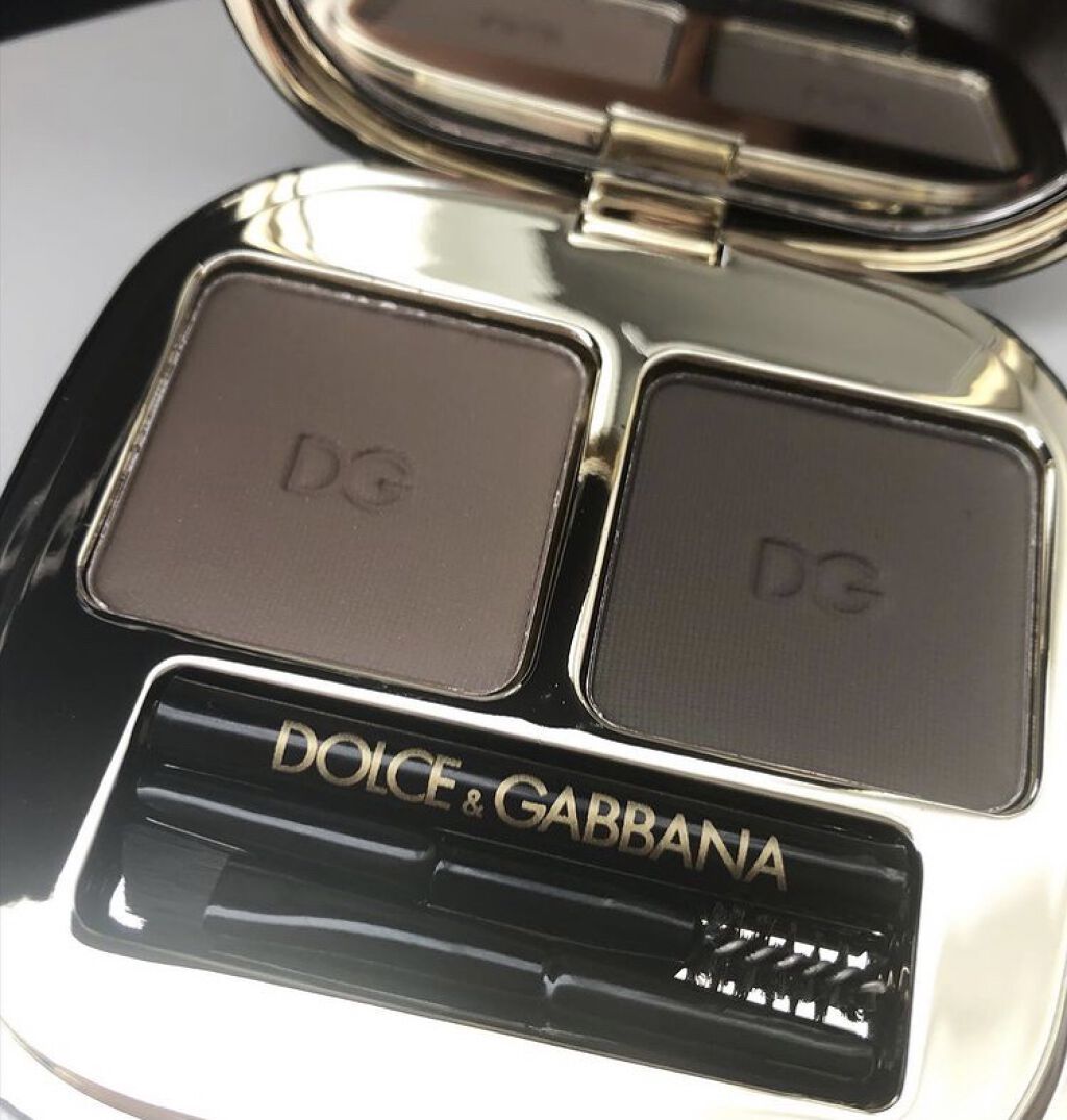 エモーションアイズ ブロウパウダー デュオ/DOLCE&GABBANA BEAUTY/パウダーアイブロウを使ったクチコミ（2枚目）