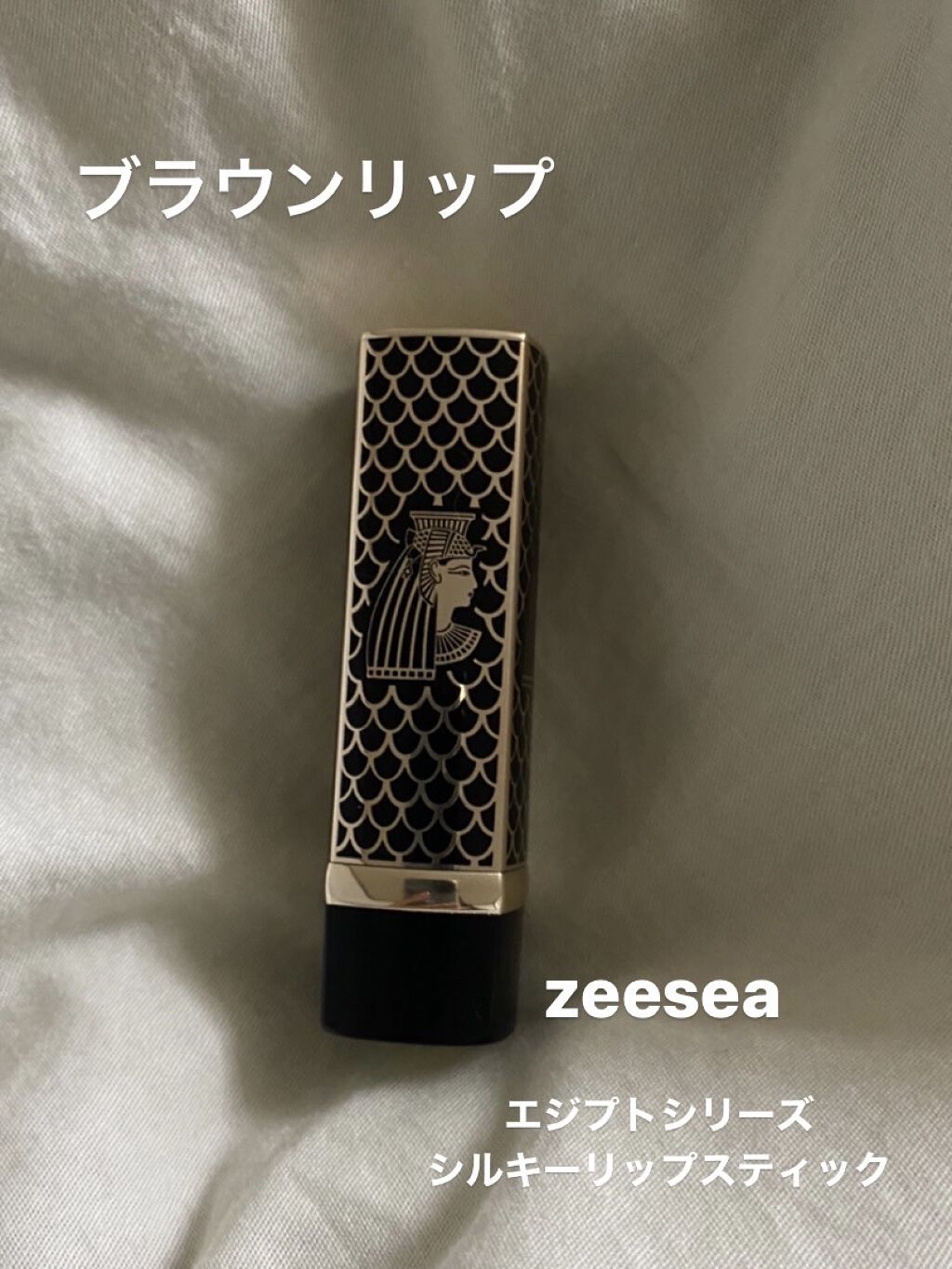 エジプトシリーズ シルキーリップスティック/ZEESEA/口紅を使ったクチコミ（1枚目）
