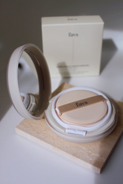 カーミンググロウアップクッションファンデーション/favs/リキッドファンデーションを使ったクチコミ(2枚目)