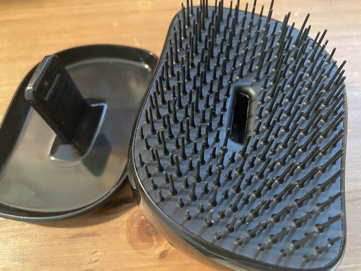 コンパクトスタイラー/TANGLE TEEZER/ヘアブラシを使ったクチコミ（3枚目）
