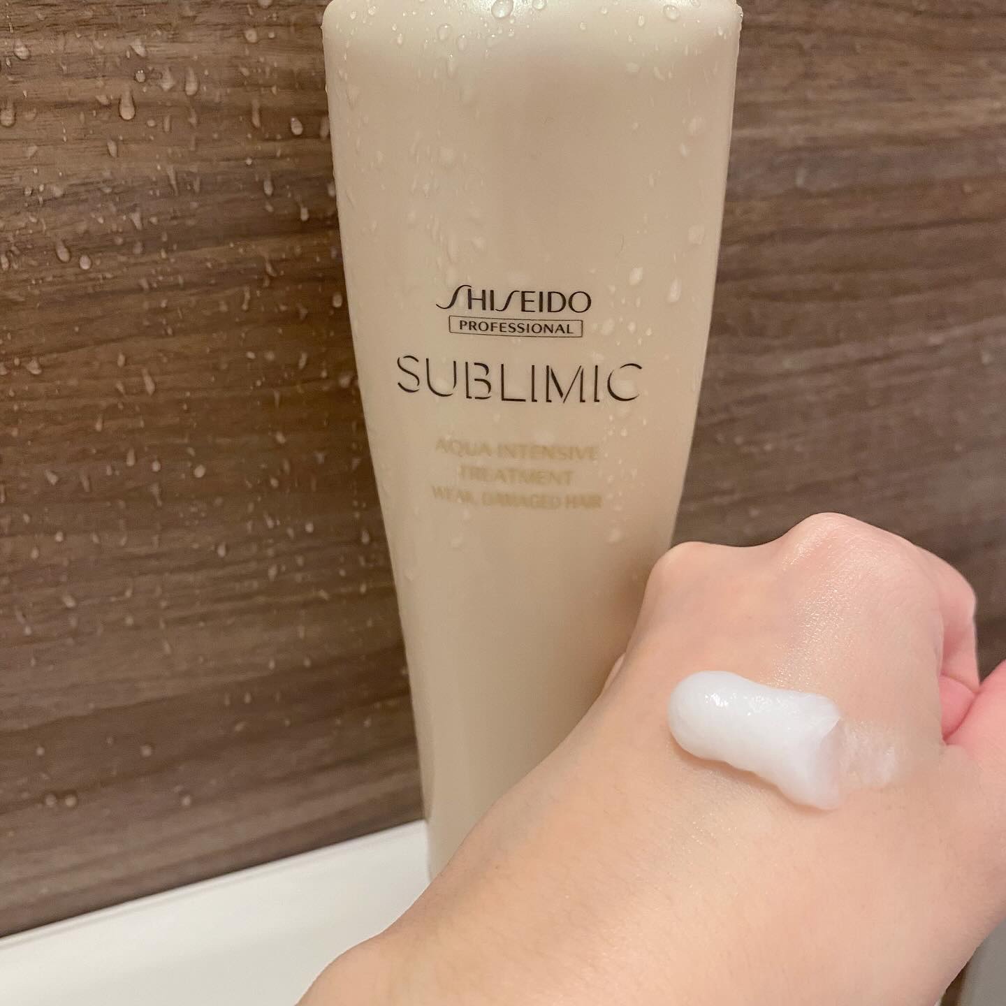 アクアインテンシブ シャンプー／トリートメント/サブリミック/サロンシャンプーを使ったクチコミ（3枚目）