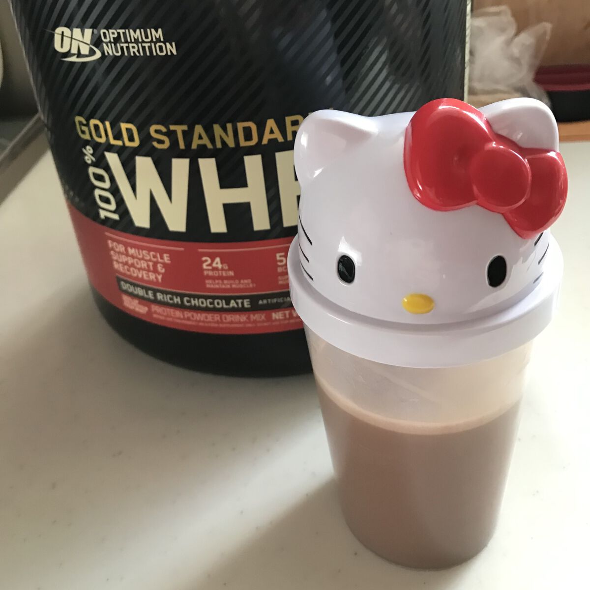 ゴールドスタンダード ホエイプロテイン/ゴールドスタンダード/ホエイプロテインを使ったクチコミ（3枚目）