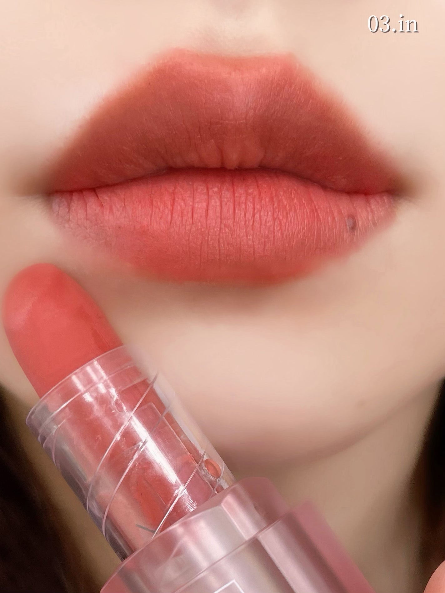 フラッフィリップティント/BLESSED MOON/リップティントを使ったクチコミ(2枚目)