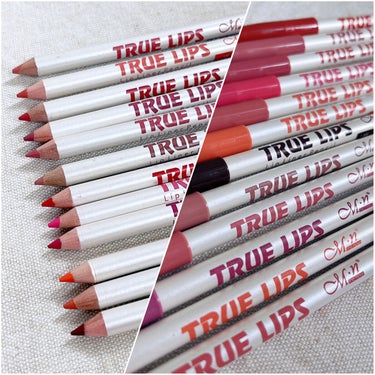 True lips lip liner pencils/ME NOW/リップライナーを使ったクチコミ（3枚目）