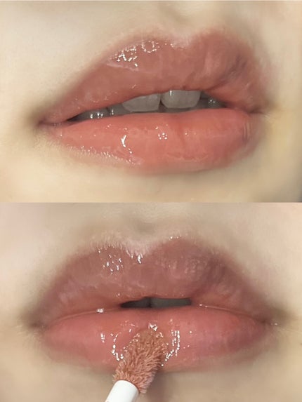 さあ on LIPS 「ミルキーピンクベージュリップ☕︎/ちふれティントリップジェル1..」(4枚目)