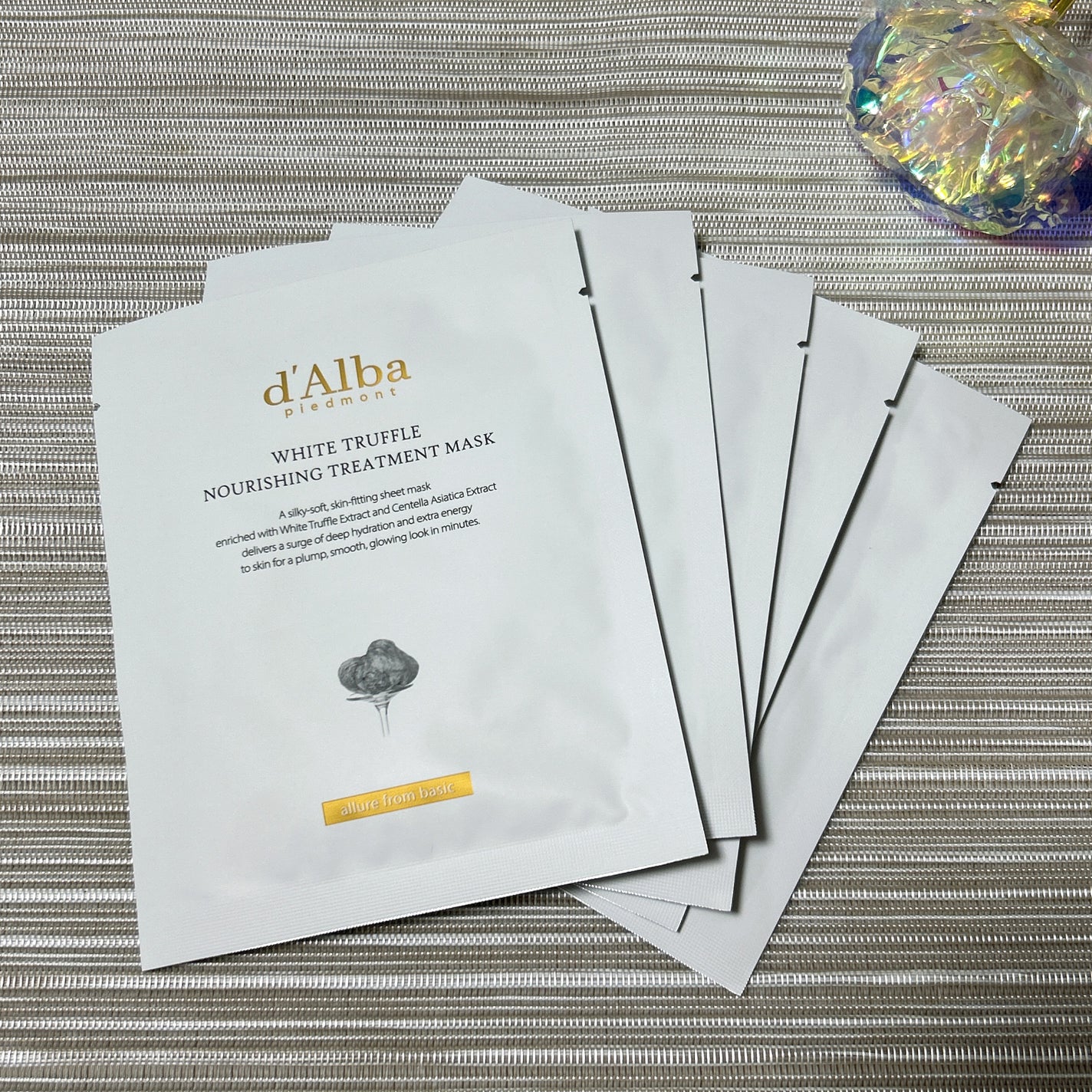 ホワイトトリュフナリシングトリートメントマスク/ダルバ/シートマスク・パックを使ったクチコミ(2枚目)