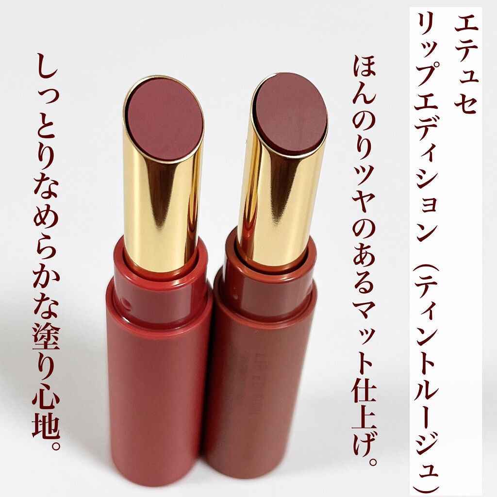 エテュセ リップエディション(ティントルージュ) R レアマットタイプ/ettusais/リップティントを使ったクチコミ(2枚目)