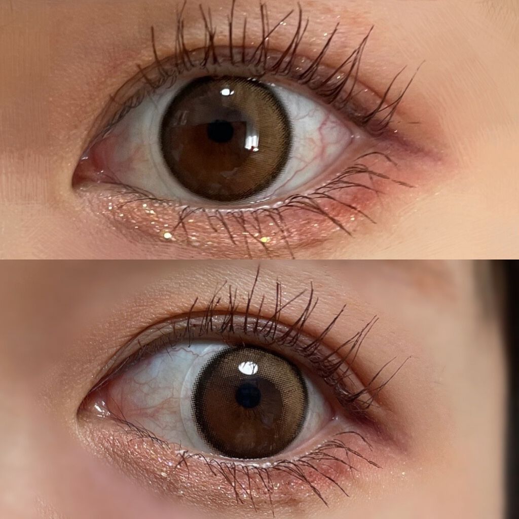 Secretive Kristen/Hapa kristin/カラーコンタクトレンズを使ったクチコミ(3枚目)