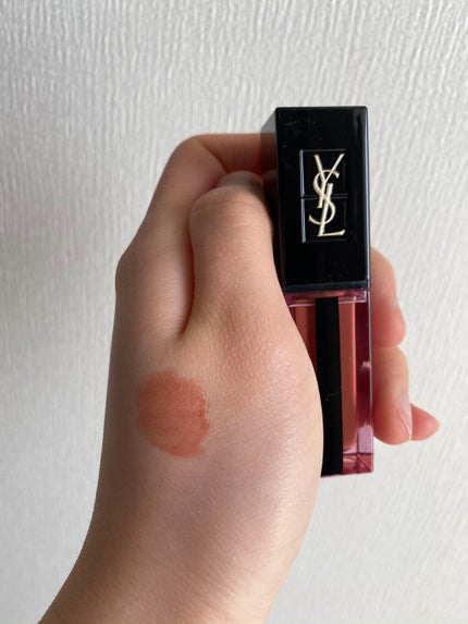 ルージュ ピュールクチュール ヴェルニ ウォーターステイン/YVES SAINT LAURENT BEAUTE/口紅を使ったクチコミ(1枚目)