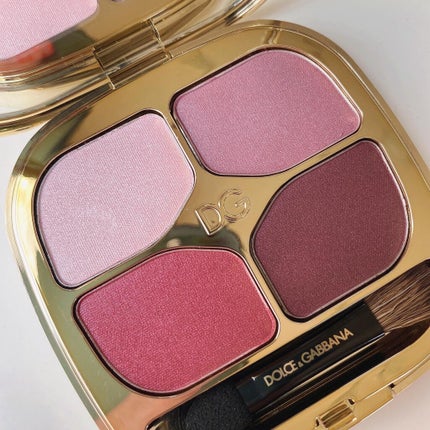 フェリンアイズ インテンスアイシャドウ クアッド/DOLCE&GABBANA BEAUTY/アイシャドウパレットを使ったクチコミ(4枚目)