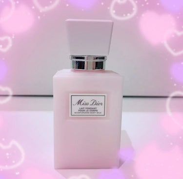 Dior ミス ディオール ボディ ミルクのクチコミ「🎀ミス ディオール ボディ ミルク🎀

誕生日のプレゼントにいただきました。

とってもかわい.....」（1枚目）