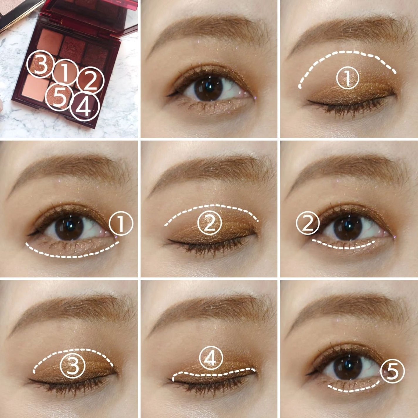 BROWN obsessions/Huda Beauty/アイシャドウパレットを使ったクチコミ(4枚目)