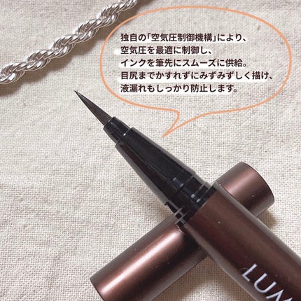 スキルレスライナー/LUMIURGLAS/リキッドアイライナーを使ったクチコミ(2枚目)