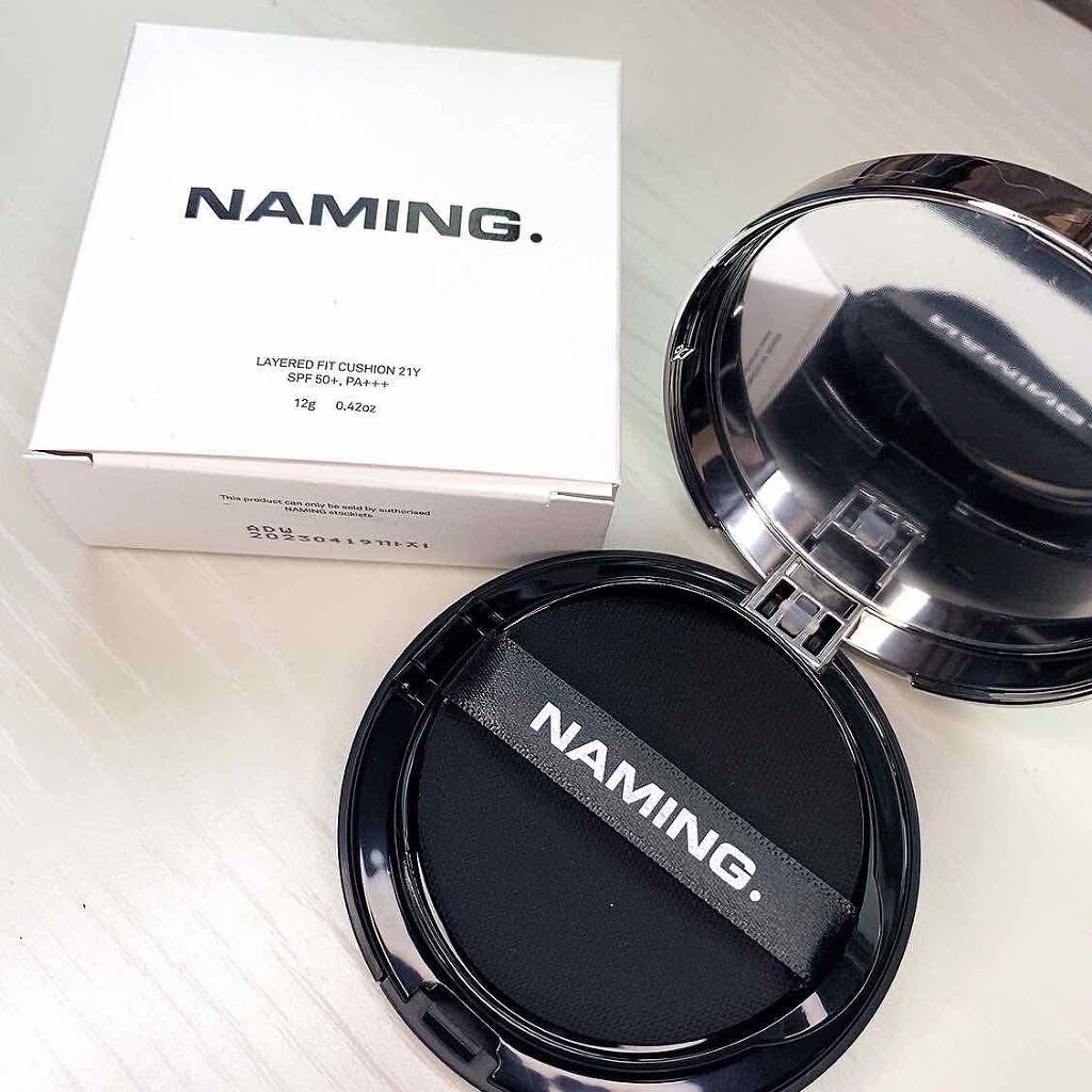 ネーミング レイヤード フィットクッション/NAMING./クッションファンデーションを使ったクチコミ（1枚目）