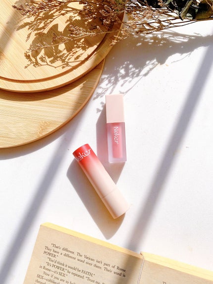 ベールレイヤーマットリップ/Neker /口紅を使ったクチコミ(9枚目)