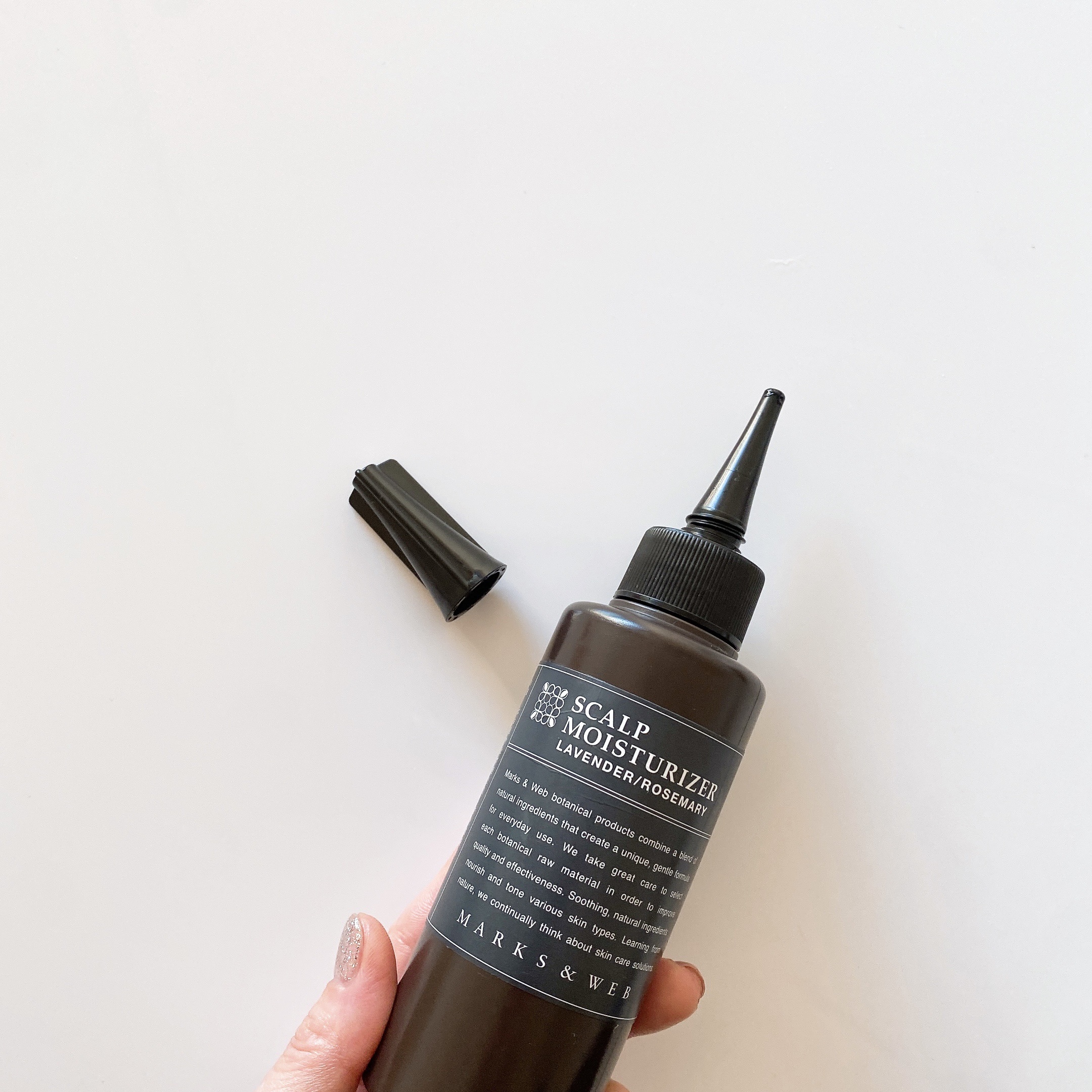スカルプモイスチャーライザー 130mL/MARKS&WEB/頭皮ローションを使ったクチコミ（3枚目）