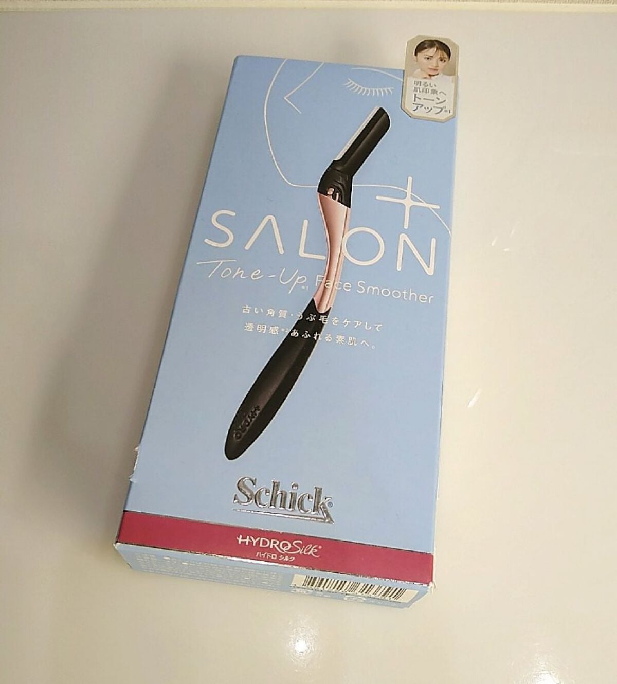 サロンプラス トーンアップ フェイススムーサー ホルダー(刃付き)/サロンプラス/シェーバーを使ったクチコミ(1枚目)