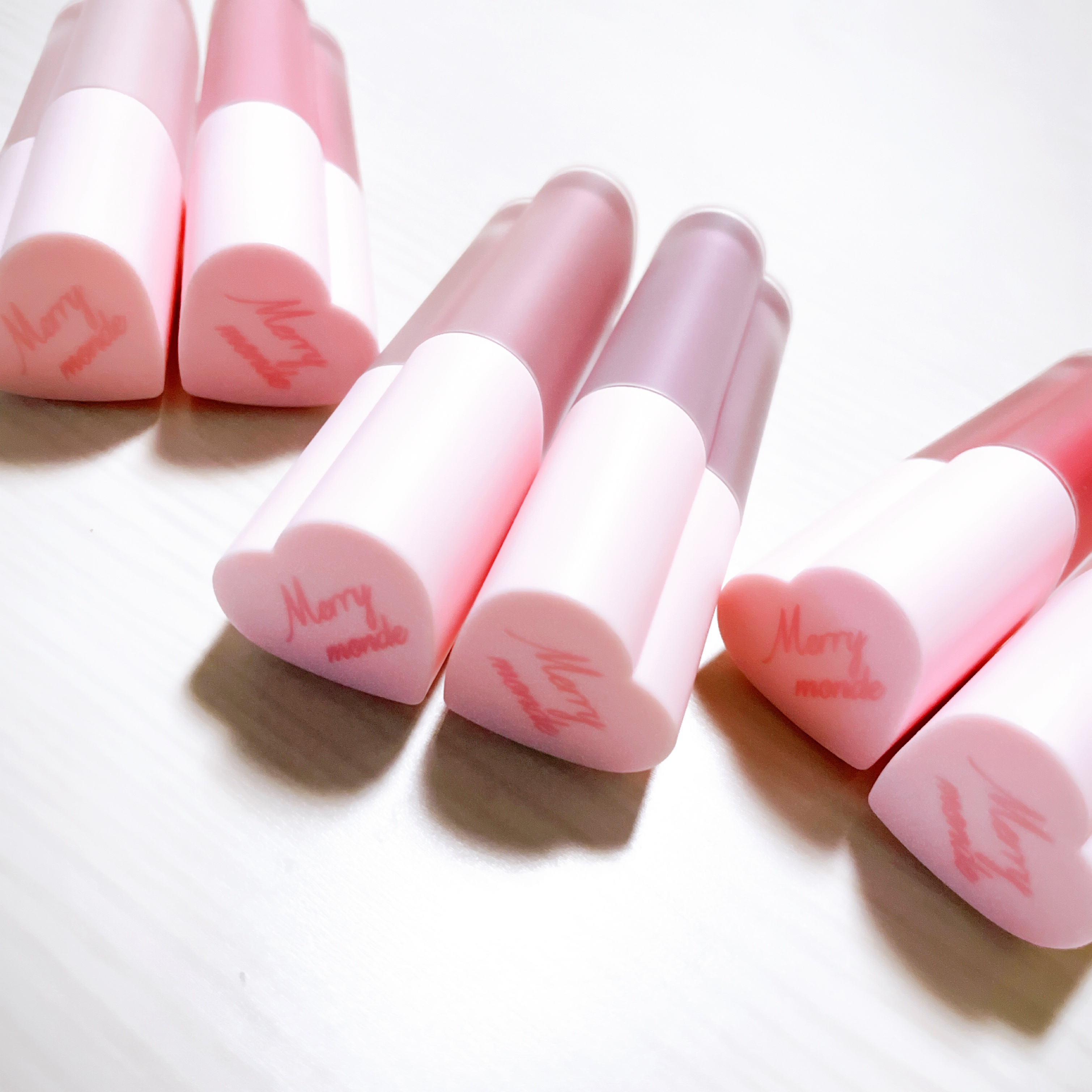 ミルクハートティントリップアンドチーク/Merrymonde/リップティントを使ったクチコミ（3枚目）